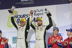 LMGTE Pro Podium: first place #95 Aston Martin Racing Aston Martin Vantage GTE: Marco Sorensen, Nick