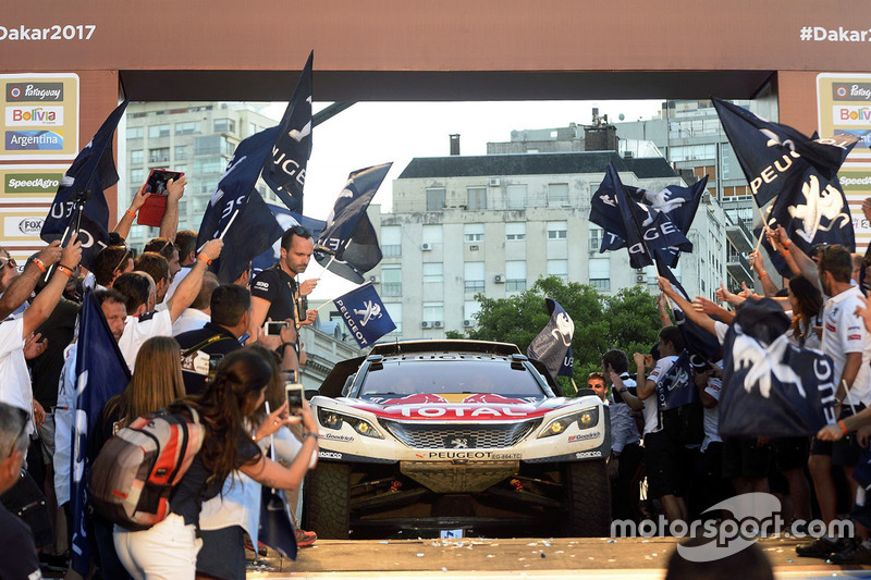 Festeggiamenti Peugeot Sport