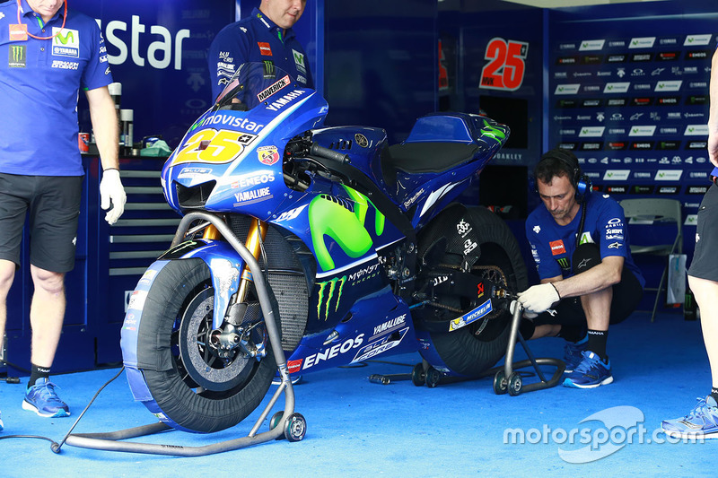 Bike of Maverick Viñales, Yamaha Factory Racing