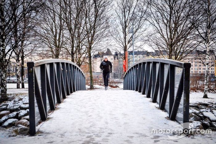 Valtteri Bottas entrenando