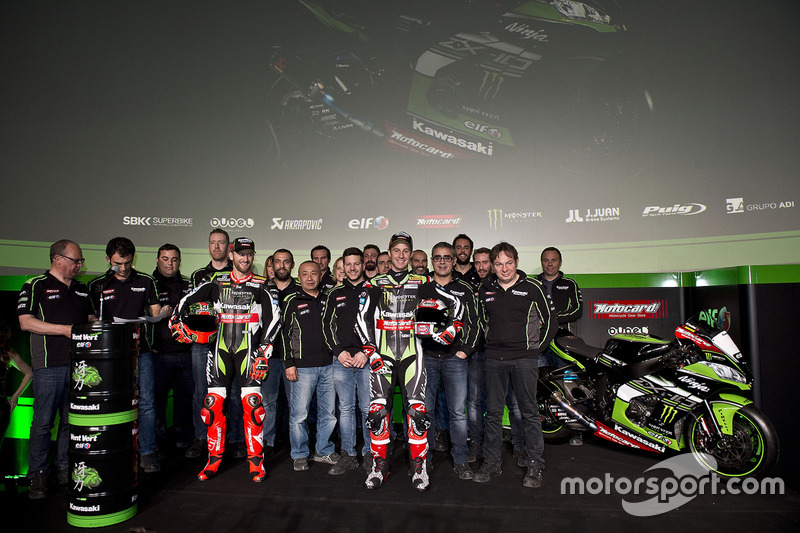 Tom Sykes, Jonathan Rea et le Kawasaki Racing Team