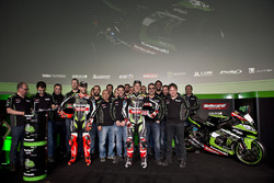 Tom Sykes, Jonathan Rea, Kawasaki Racing con el equipo