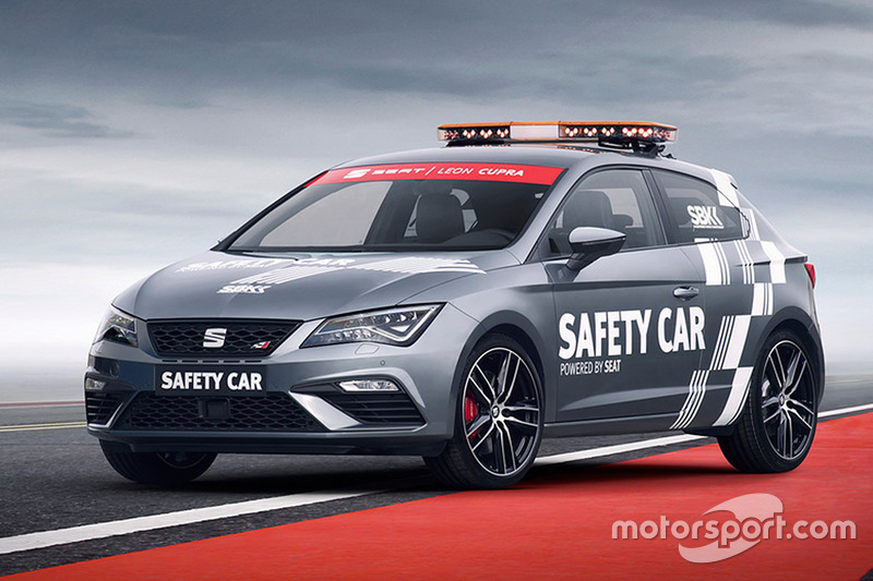 Safety-Car für die Superbike-WM 2017: Seat Leon Cupra