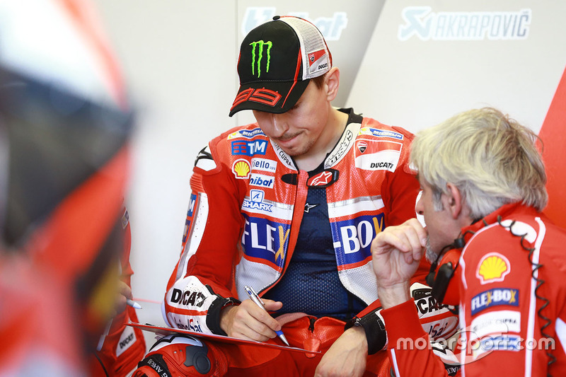 Jorge Lorenzo, Gigi Dall'Igna, Ducati Team