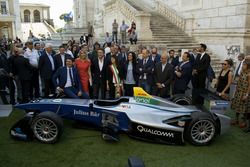 Presentazione dell'ePrix di Roma alla presenza del sindaco di Roma Virgina raggi