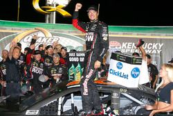 Race winner Martin Truex Jr., Furniture Row Racing Toyota