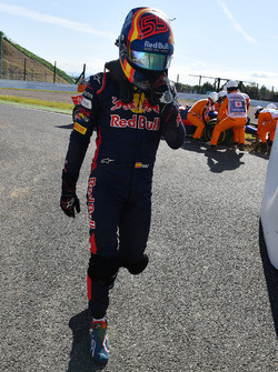 Carlos Sainz Jr., Scuderia Toro Rosso après son abandon