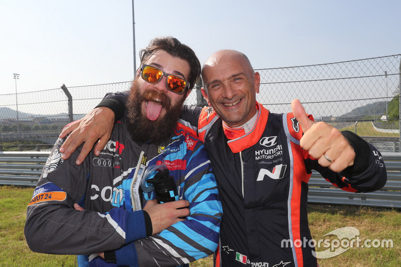 Stefano Comini, Comtoyou Racing, Audi RS3 LMS, Gabriele Tarquini, BRC Racing Team, Hyundai i30 N TCR