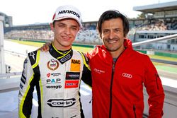 Lando Norris, Carlin Dallara F317 - Volkswagen with Stéphane  Ortelli