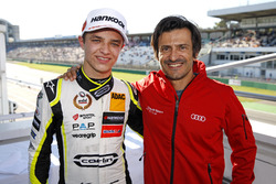 Lando Norris, Carlin Dallara F317 - Volkswagen with Stéphane Ortelli
