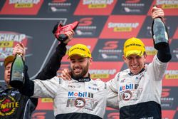Podium: second place Scott Pye, Walkinshaw Racing, Warren Luff, Walkinshaw Racing