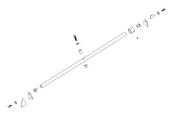 Bottom window bracket assembly