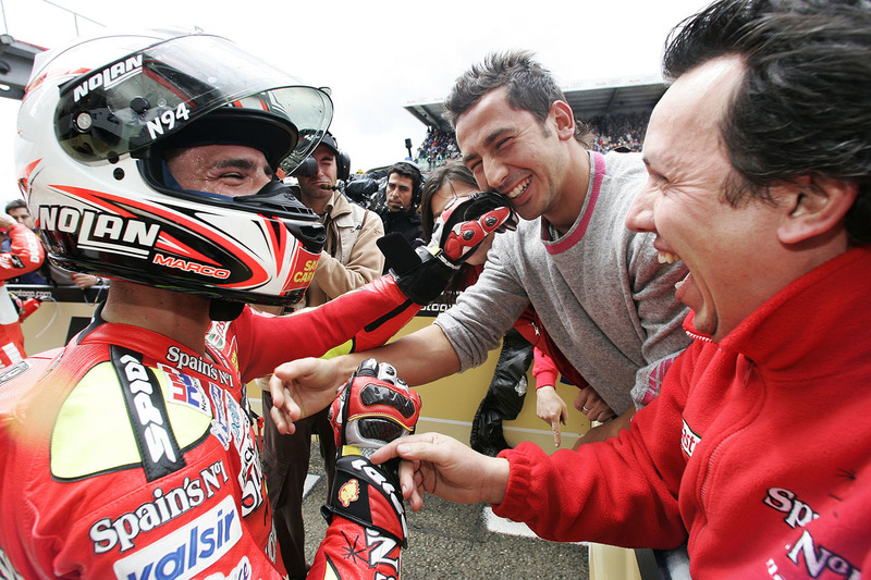 Race winner Marco Melandri, Fortuna Honda