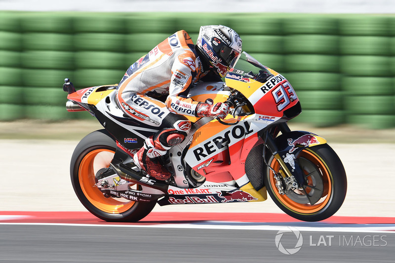 Marc Márquez começou o Q2 com tudo foi o mais veloz na primeira parte da sessão decisiva.