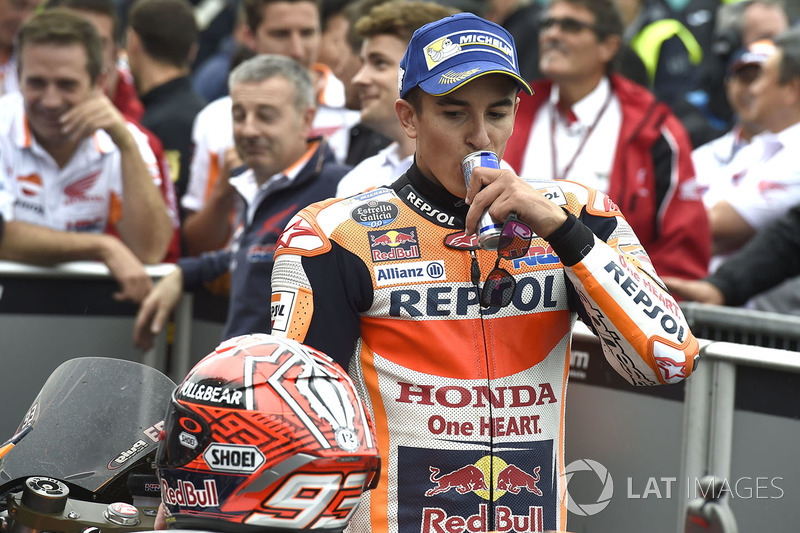 Podium: Race winner Marc Marquez, Repsol Honda Team