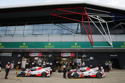 #8 Toyota Gazoo Racing, Toyota TS050 Hybrid: Anthony Davidson, Sébastien Buemi, Kazuki Nakajima; #7 Toyota Gazoo Racing, Toyota TS050 Hybrid: Mike Conway, Kamui Kobayashi, Jose Maria Lopez