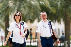 Claire Williams e Paddy Lowe, Williams F1 Team