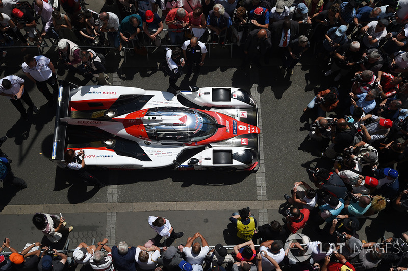 #9 Toyota Gazoo Racing Toyota TS050 Hybrid: Jose Maria Lopez, Yuji Kunimoto, Nicolas Lapierre