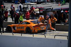 #2 CRP Racing Mercedes AMG GT3: Ryan Dalziel, Daniel Morad, pit stop action