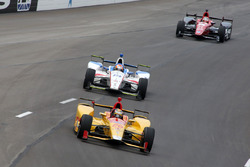 Ryan Hunter-Reay, Andretti Autosport Honda, Ed Jones, Dale Coyne Racing Honda