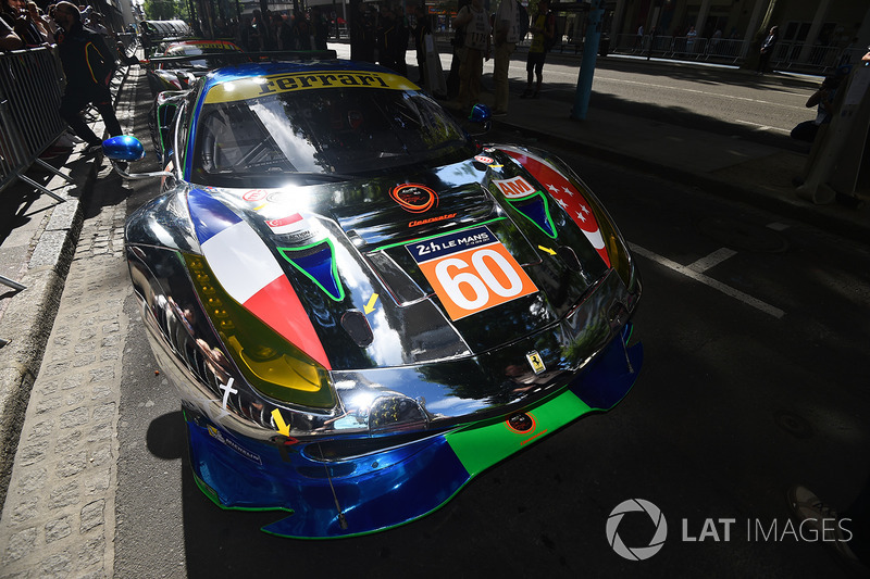 #60 Clearwater Racing Ferrari 488 GTE: Richard Wee, Alvaro Parente, Hiroki Katoh