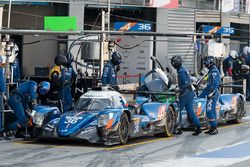 #36 Signatech Alpine A470 Gibson: Gustavo Menezes, Romain Dumas, Matt Rao, #35 Signatech Alpine A470