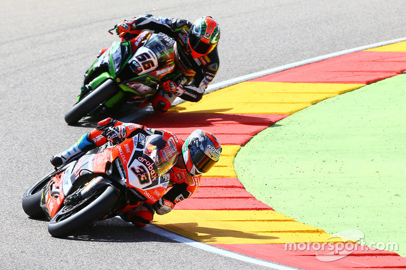 Marco Melandri, Ducati Team, Tom Sykes, Kawasaki Racing