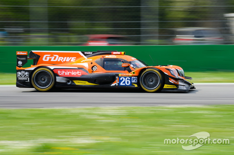 #26 G-Drive Racing Oreca 07 Gibson: Roman Rusinov, Pierre Thiriet, John Martin