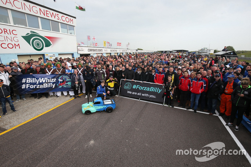 Track Walk for Billy Monger