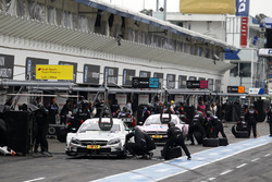 Pit stop, Gary Paffett Mercedes-AMG Team HWA, Mercedes-AMG C63 DTM
