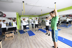 Participants of the Yamaha VR46 Master Camp