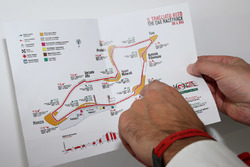 La piantina dell'Autodromo Enzo e Dino Ferrari di Imola