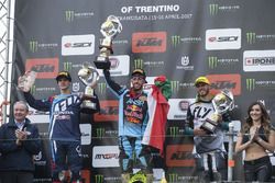 Podium: Tim Gajser, Tony Cairoli, Arnaud Tonus