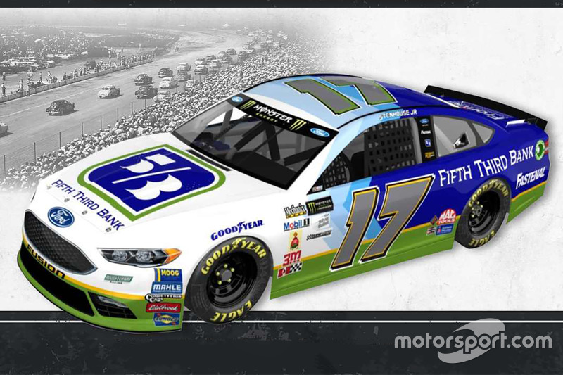 Throwback-Design: Ricky Stenhouse Jr., Roush Fenway Racing Ford