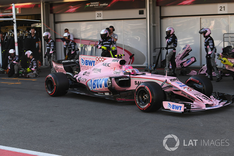 Esteban Ocon, Sahara Force India VJM10