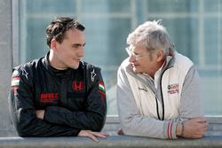 Norbert Michelisz, Honda Racing Team JAS met Alessandro Mariani, Team Principal Honda Team JAS