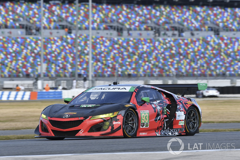 #93 Michael Shank Racing Acura NSX, GTD: Lawson Aschenbach, Justin Marks, Mario Farnbacher, Côme Ledogar