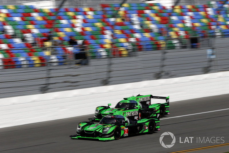 #2 Tequila Patrón ESM Nissan DPi: Scott Sharp, Ryan Dalziel, Olivier Pla,#22 Tequila Patron ESM Nissan DPi: Pipo Derani, Johannes van Overbeek