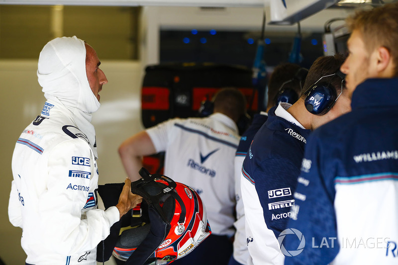 Robert Kubica, Williams Martini Racing