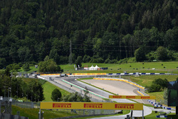 Une vue de la piste du Red Bull Ring