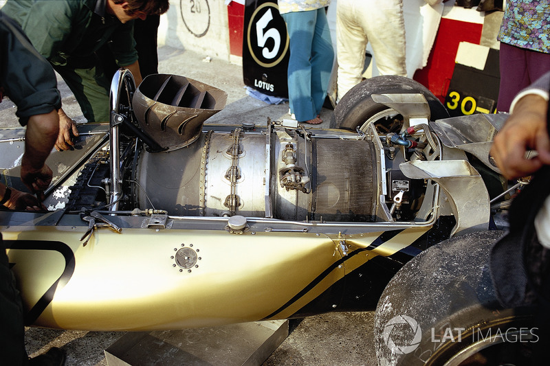 Газотурбинный мотор Pratt & Whitney на Lotus 56B