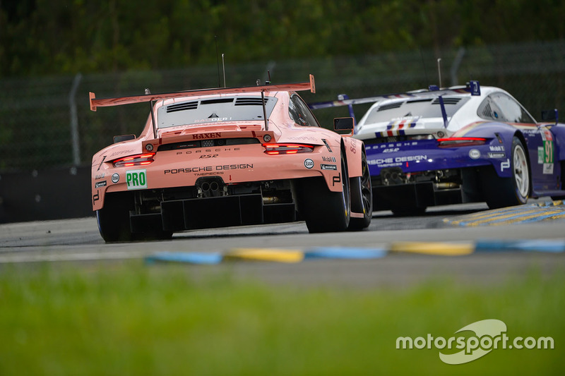 #91 Porsche GT Team Porsche 911 RSR: Richard Lietz, Gianmaria Bruni, Frédéric Makowiecki, #92 Porsche GT Team Porsche 911 RSR: Michael Christensen, Kevin Estre, Laurens Vanthoor