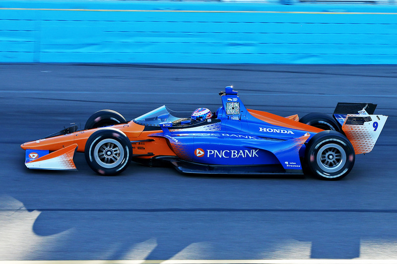 Scott Dixon, Chip Ganassi Racing Honda, mit Cockpitschutz