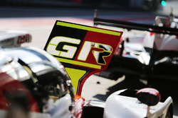 Dettaglio del pitboard Toyota Gazoo Racing