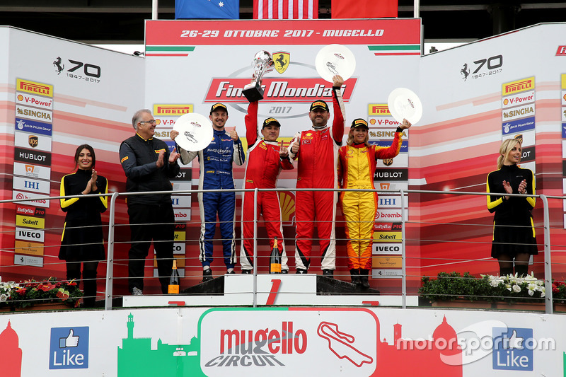 Podio Finale Mondiale Ferrari 458