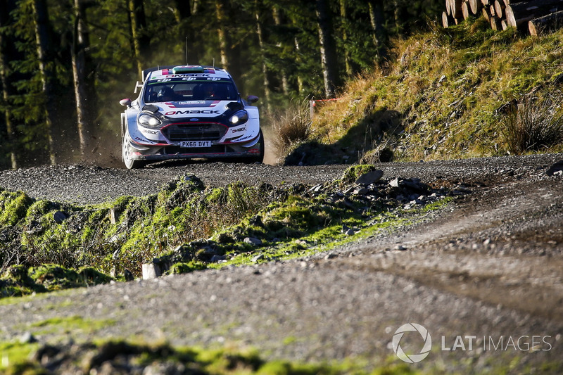 Elfyn Evans, Daniel Barritt, Ford Fiesta WRC, M-Sport