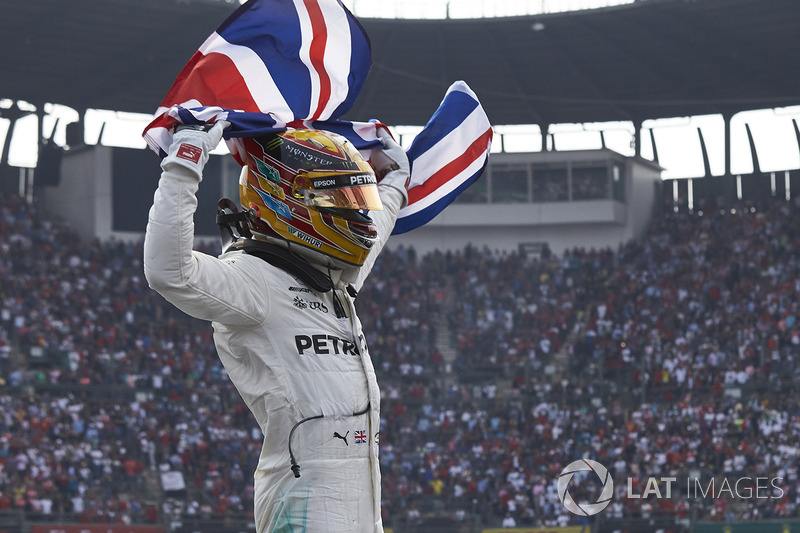 Campeón del mundo de F1 2017 Lewis Hamilton, Mercedes AMG F1