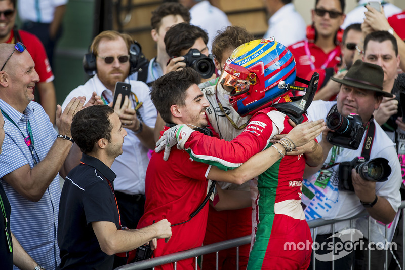 Ganador de la carrera Charles Leclerc, PREMA Powerteam