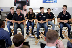NASCAR 2018 Drive for Diversity Driver Development Class, Ernie Francis Jr., Ryan Vargas, Isabella Robusto, Nick Sanchez, Ruben Garcia Jr., Chase Cabre