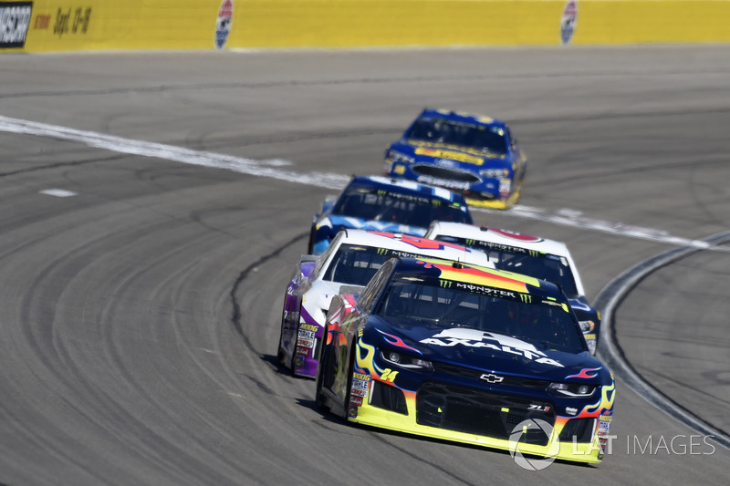 William Byron, Hendrick Motorsports, Chevrolet Camaro AXALTA, Darrell Wallace Jr., Richard Petty Motorsports, Chevrolet Camaro The Cosmopolitan of Las Vegas